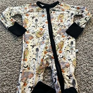 Spooky Night Kids Footie Pajama